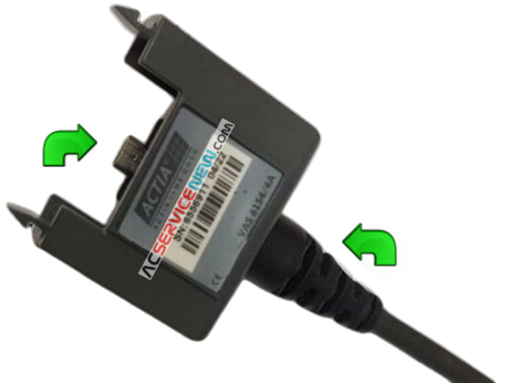 VAS 6154/4  riparazione cavo lato testina