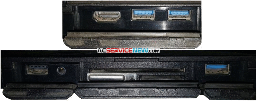 VAS 6150E  sostituzione porte USB